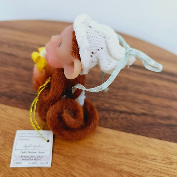 Just a Little Monkey Business Ashton Drake Gallery Lydia Marlene Nibbles Figure - Picture 6 of 12